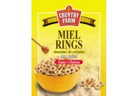 Miel Rings sans gluten